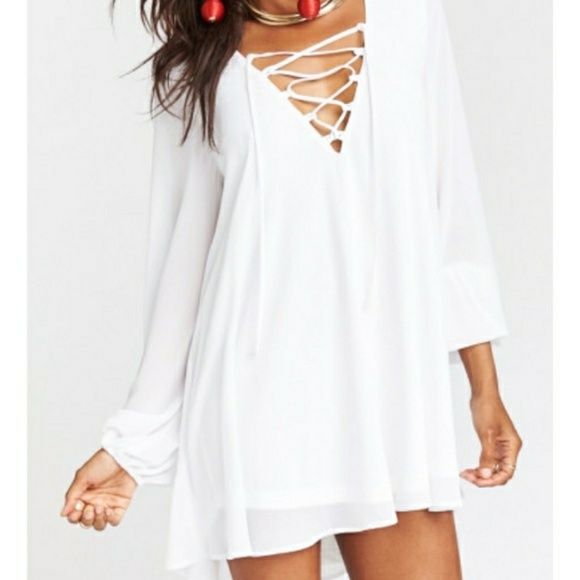 Show Me Your MuMu Dresses & Skirts - White Tunic Dress
